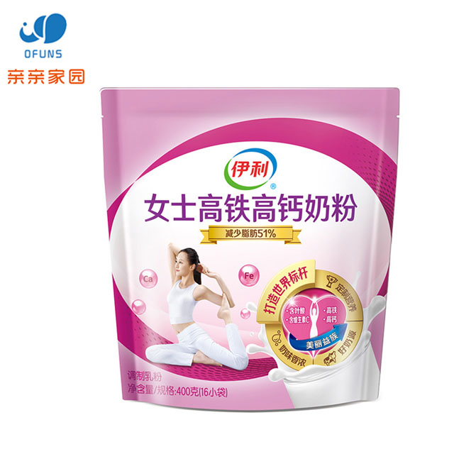 伊利女士高铁高钙奶粉 400g