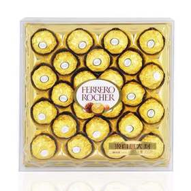 费列罗榛果威化巧克力24粒(意大利进口 盒)