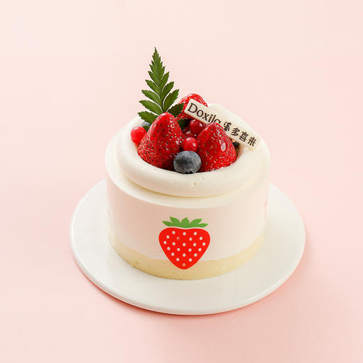 【merry cake-初雪草莓蛋糕】尝鲜价25.9元(仅限到店自提)