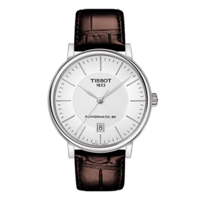 Tissot 天梭卡森系列皮带80机芯机械男表T122.407.16.031.00