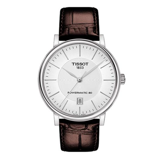Tissot 天梭卡森系列皮带80机芯机械男表T122.407.16.031.00 商品图0