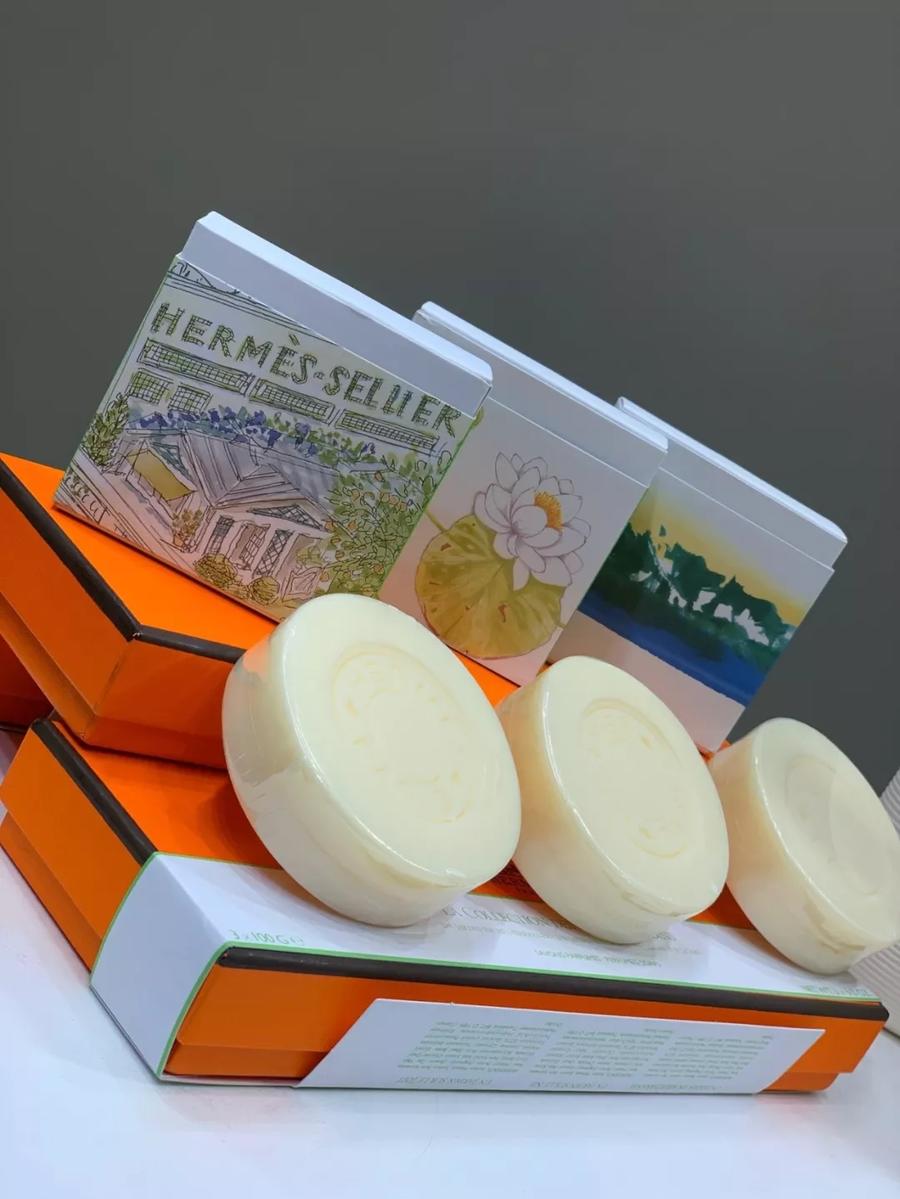 自留款礼盒装一盒三款爱m士香皂