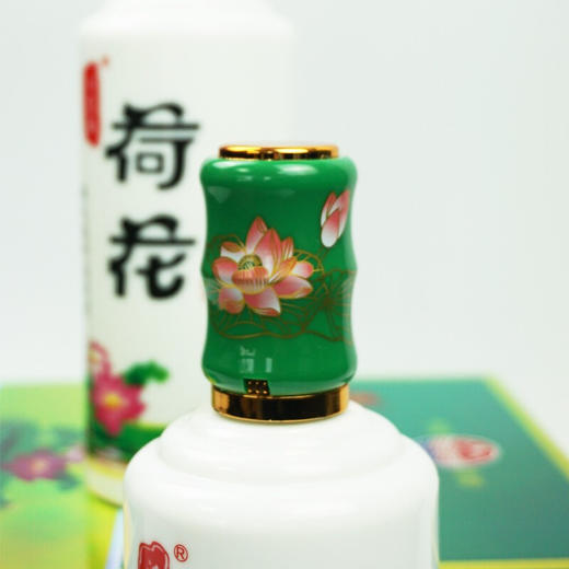 汉宫国五星一品荷花酒酱香型白酒（白瓶）53度500ml/1瓶/2瓶装 商品图2