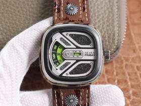 SV 2019年底压轴大作！七个星期五“墨西哥牛仔”M1B/02，原装机芯，316精钢。男士腕表，自动机械机芯，密底，皮表带