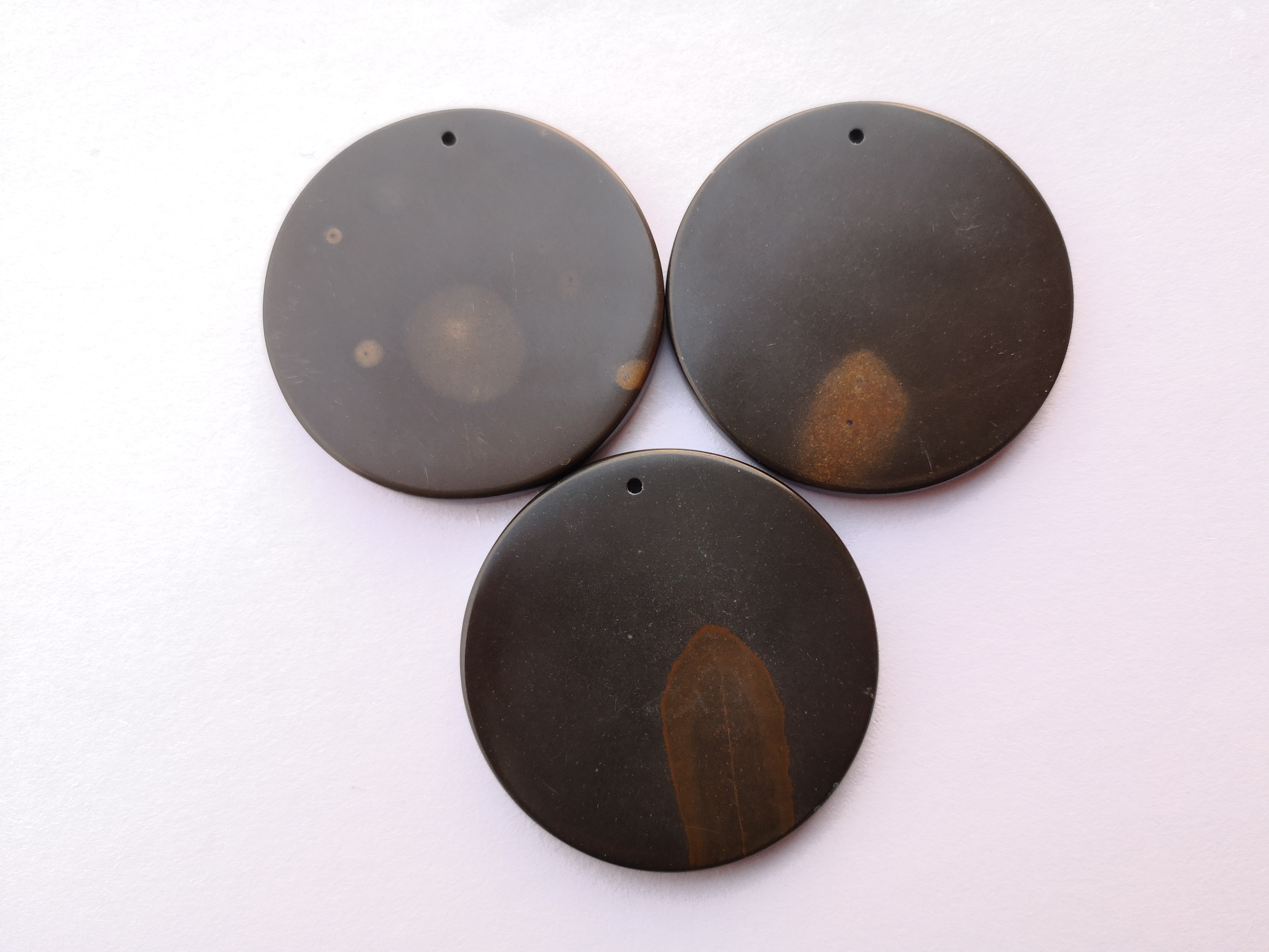 定制砭石项链手链吊坠佛珠砭石按摩促进微循环疏通经络