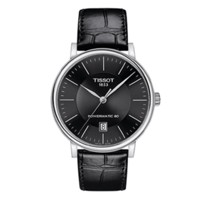 Tissot 天梭卡森系列皮带80机芯机械男表T122.407.16.051.00