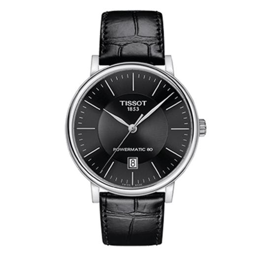 Tissot 天梭卡森系列皮带80机芯机械男表T122.407.16.051.00 商品图0