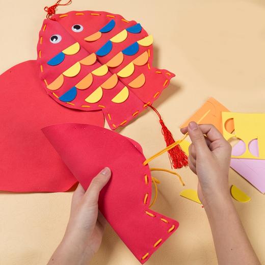 幼儿园课堂手工DIY吉庆有余EVA材料包 商品图2