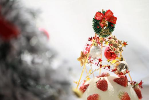 圣诞季【幸福圣诞树】|草莓戚风蛋糕（均配蜡烛），一个带着幸福物语的圣诞礼盒 商品图7