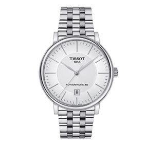 Tissot 天梭卡森系列钢带80机芯机械男表T122.407.11.031.00