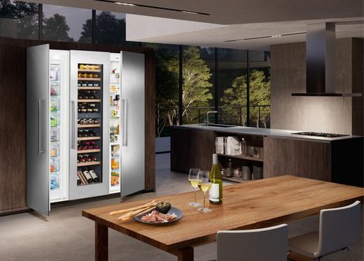 LIEBHERR利勃海尔 254升 Vinidor双温区嵌入式葡萄酒柜 EWTdf3553（8折） 商品图4