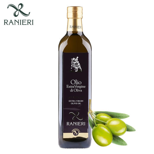 拉涅利/RANIERI 100%意大利特级初榨橄榄油 原瓶进口750ml食用油 商品图2