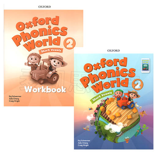 新版原版进口牛津少儿英语自然拼读oxford phonics world 1-2-3-4-5级 商品图4