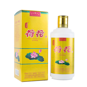 汉宫国五星荷花酒酱香型白酒（金质）53度500ml/1瓶/2瓶
