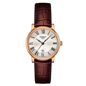 Tissot 天梭卡森系列皮带石英女表T122.210.36.033.00