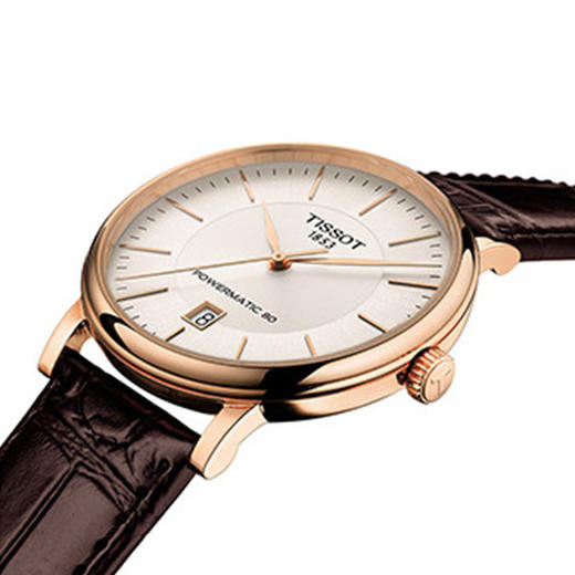 Tissot 天梭卡森系列皮带80机芯机械男表T122.407.36.031.00 商品图3