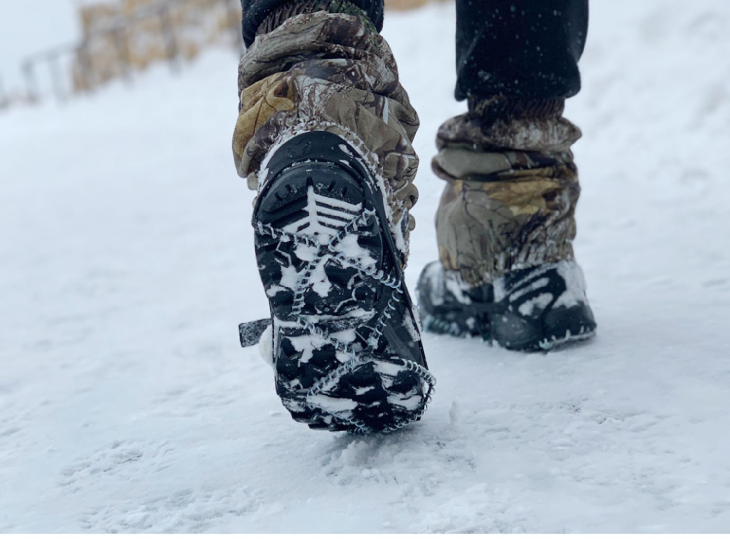 yaktrax雅途 pro 户外专业冰雪防滑鞋套轻量简易徒步登山钢卷冰爪