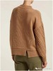 21年末折扣！七折！驼色拧花斜织羊毛衫 商品缩略图2