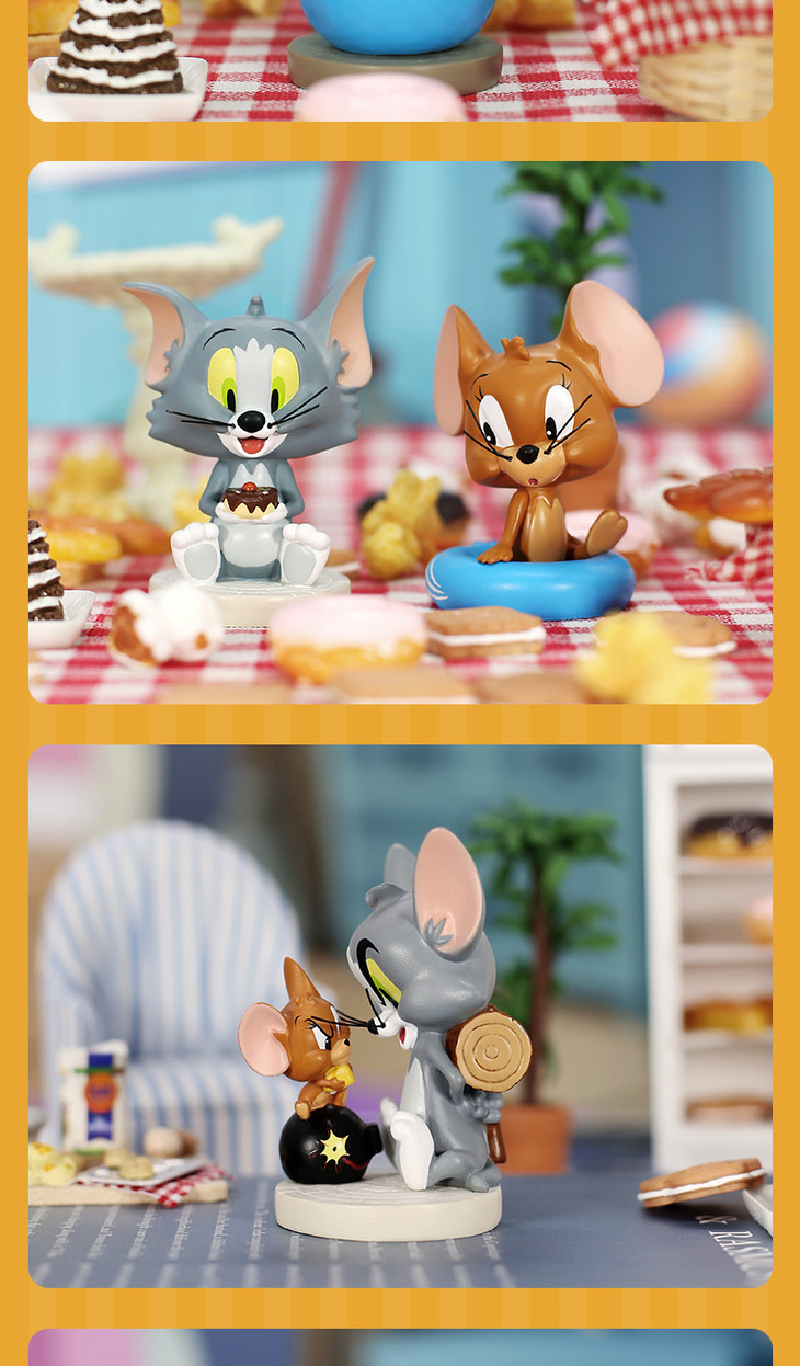 猫和老鼠tomandjerry6只盒盲盒