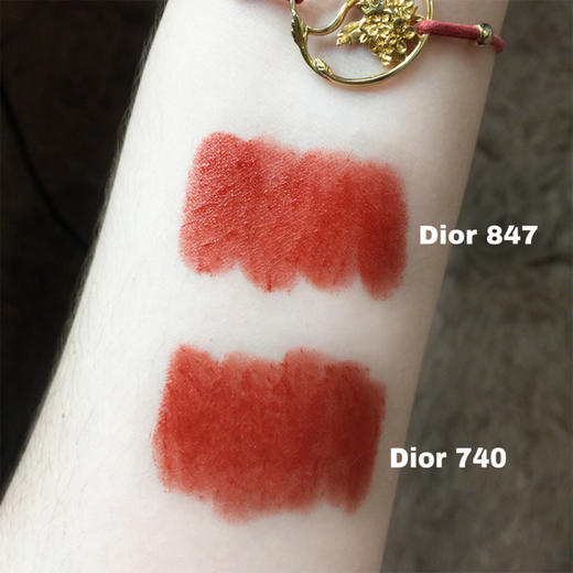 dior迪奥新款黑管瘾诱超模漆光740口红棕红857唇膏847