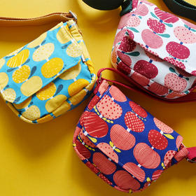 HUJI祤集Flap斜挎包插画小苹果