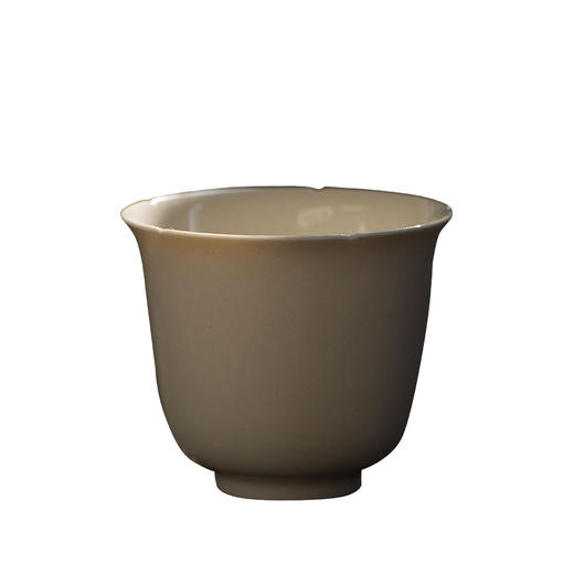 茶香记 元无 葵口杯 草木灰釉 品茗杯 功夫茶具 茶席配件 商品图4