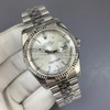AR劳力士ROLEX DATEJUST超级904L V2升级版日志型36系列腕表，表壳表带运用超级904L铸造而成，并行代购版DATEJUST，完美修正十年间所有副本的不足和缺陷，36mm表径 商品缩略图11