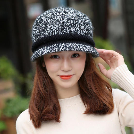 老年帽子女士针织毛线帽加厚保暖渔夫盆帽 - 锦秀阁(绾绣坊)原创女装