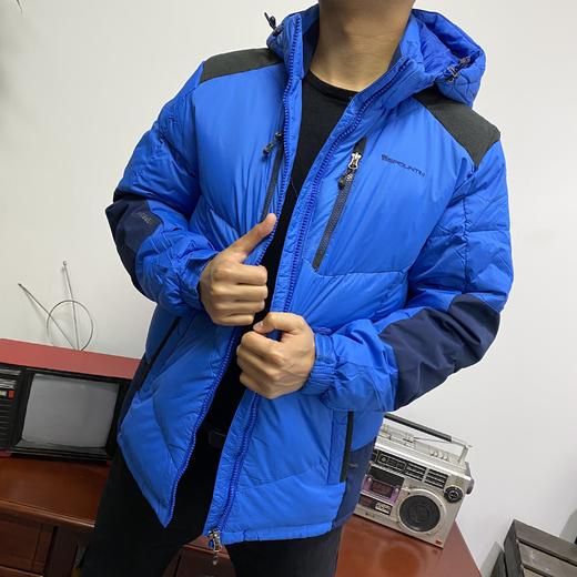 Spountin斯邦廷/男式羽绒茄克帽加厚防水防风外套 MY3055 商品图2