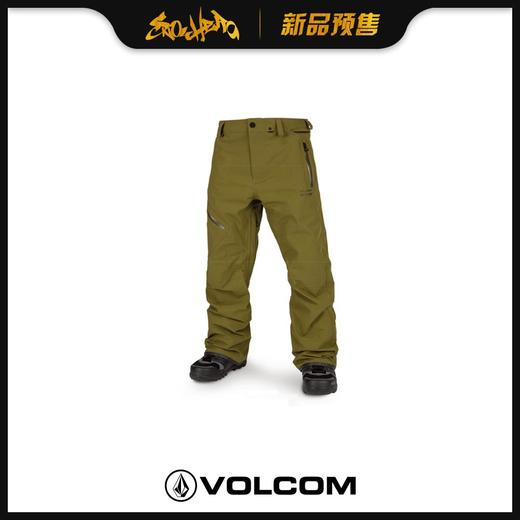 VOLCOM 1920 MNS L GORE-TEX PANT L 苔藓绿 商品图0