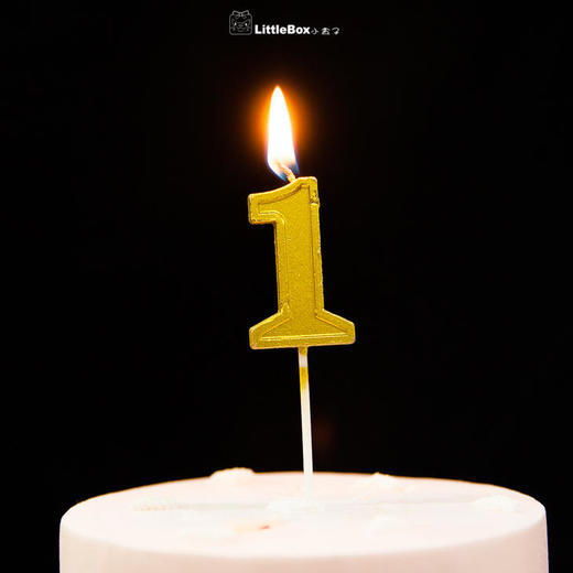 数字蜡烛小盒子