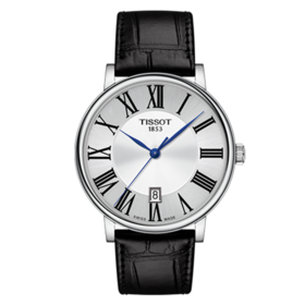 Tissot 天梭卡森系列皮带石英男表T122.410.16.033.00