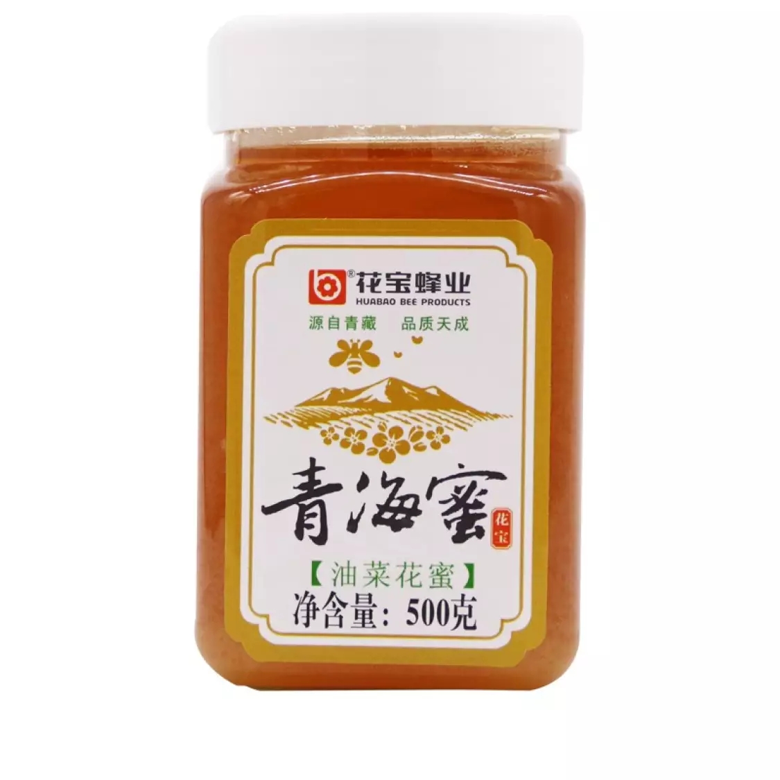 花宝油菜蜜 500g/瓶