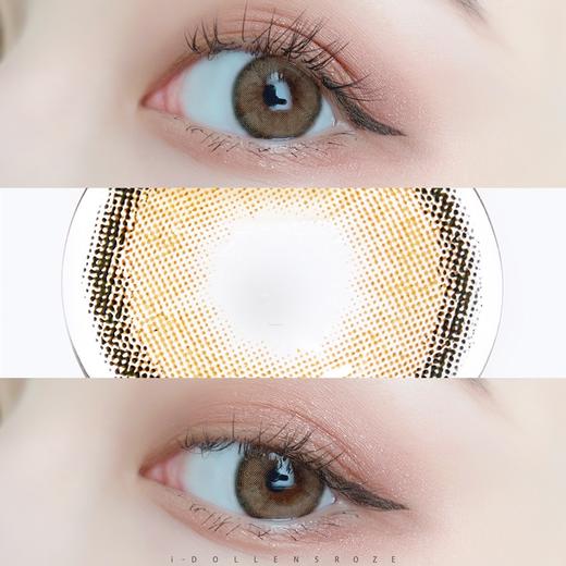 韩国正版idol旗下 ·日抛蜂蜜棕【白狮超推荐！】中小直径日抛美瞳 商品图6