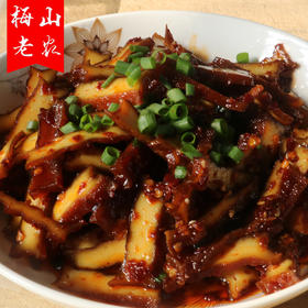 【梅山老农·零食】湖南新化特产卤菜麻辣豆腐 鸭脖 鸭架（锁骨）鸭爪 腐竹 肠皮子 卤蛋 下酒菜小吃