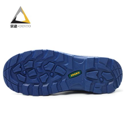 劳保鞋男冬季加绒棉鞋防砸钢包头防刺穿舒适耐油耐酸碱实心底反绒皮安全工作鞋 【反绒皮】冬季耐磨加绒款 商品图3