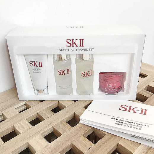 SK-II/sk-ii/sk2 中样四件套 清莹露神仙水洗面奶大红瓶面霜【CDF】 商品图4