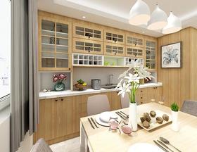 简约风-木纹餐厅