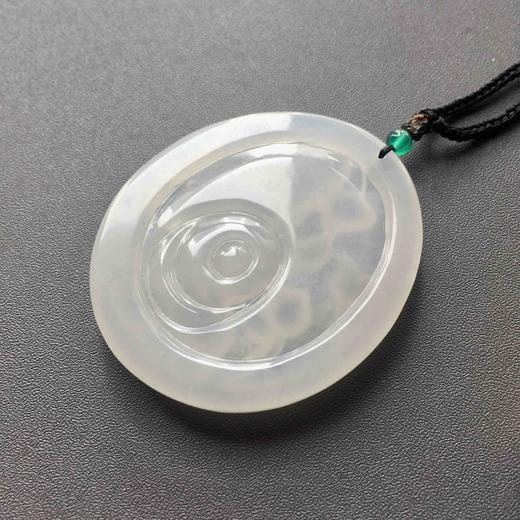 糯冰种翡翠大观音牌 商品图6