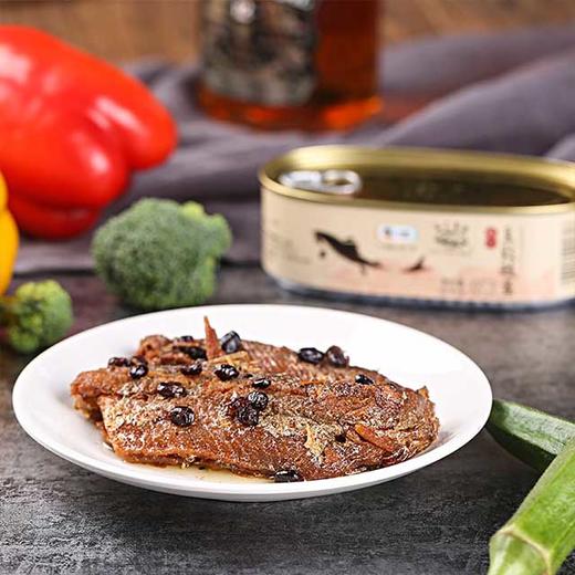 【中粮豆豉鲮鱼罐头】227g/罐*2罐/3罐/5罐，重现中粮经典味道，越嚼越香，出口级 商品图0