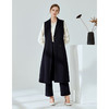  EITIE爱特爱春季新款气质收腰长款马夹外套女长款无袖外套6014713 商品缩略图1