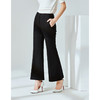 EITIE爱特爱春季新款通勤干练显瘦微喇喇叭裤西装裤长裤女6005724 商品缩略图2