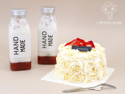 草莓牛乳（用的唯品牛乳，一定要摇匀吸管喝） 商品图7