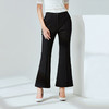 EITIE爱特爱春季新款通勤干练显瘦微喇喇叭裤西装裤长裤女6005724 商品缩略图4