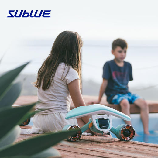 Sublue深之蓝白鲨Mix水下无人机器人自游器潜水助力器浮潜推进器 商品图4