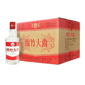 【12瓶】剑南春 52度 绵竹红标大曲 浓香型白酒 500ml*12瓶
