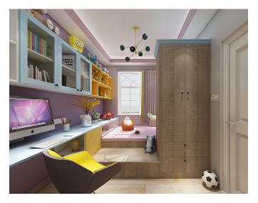 紫色小公主儿童房 商品图0