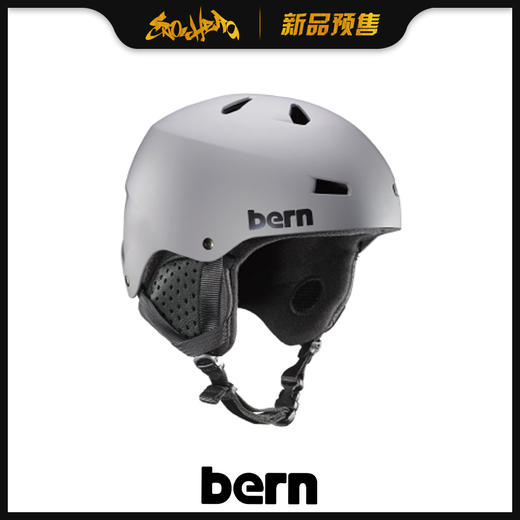 BERN 1920 MNS Macon Matte Grey w/ Black Liner XXL 60-62 商品图0