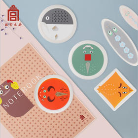 故宫文具海错图橡皮组合国风创意学生办公儿童礼物博物君文创