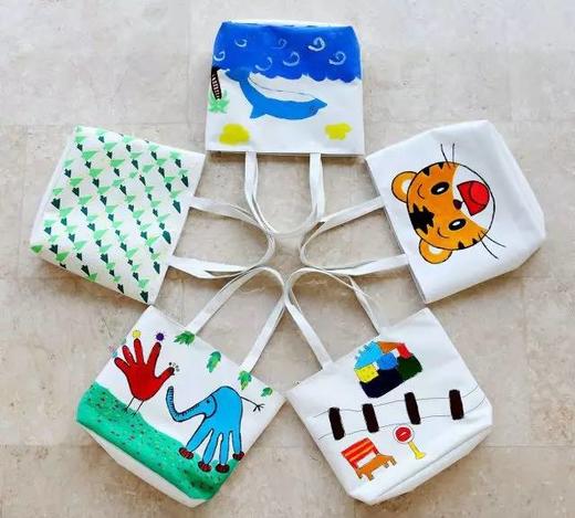 线下实体店帆布袋diy体验现场专业画师指导